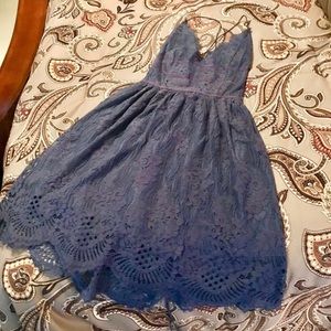 Steel Blue Aurelia dress